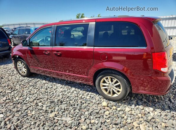 2C4RDGCG1JR156312 2018 DODGE GRAND Red Հետևի ձախ