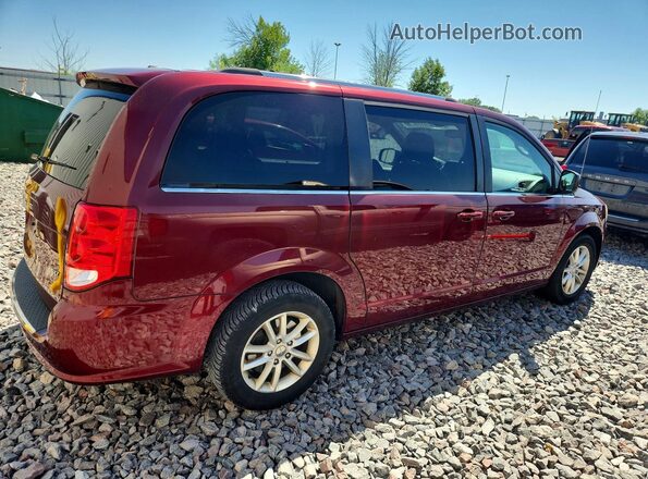 2C4RDGCG1JR156312 2018 DODGE GRAND Red Հետևի աջ