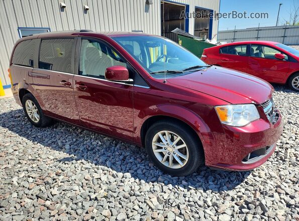 2C4RDGCG1JR156312 2018 DODGE GRAND Red Առջևի աջ