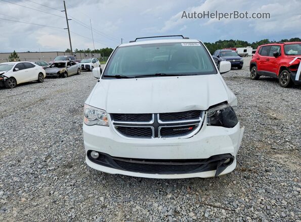 2C4RDGCG1JR159730 2018 DODGE GRAND White წინა ხედი