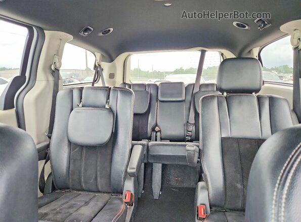 2C4RDGCG1JR159730 2018 DODGE GRAND White უკანა სავარძლების ხედი