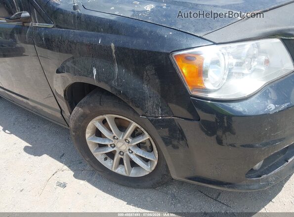 2C4RDGCG1JR208909 2018 DODGE GRAND CARAVAN Black Դիմացի տեսք