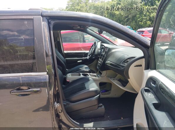 2C4RDGCG1JR208909 2018 DODGE GRAND CARAVAN Black Սալոնի դիմացի տեսք