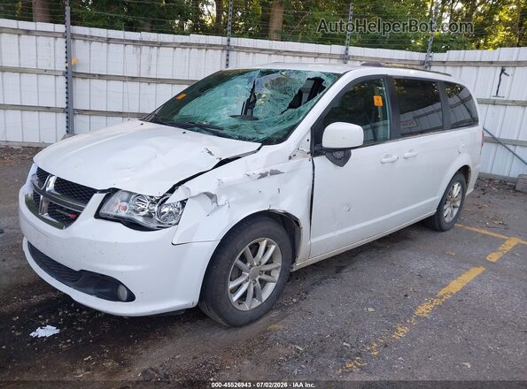 2C4RDGCG1JR325728 2018 DODGE GRAND CARAVAN White Przód lewy