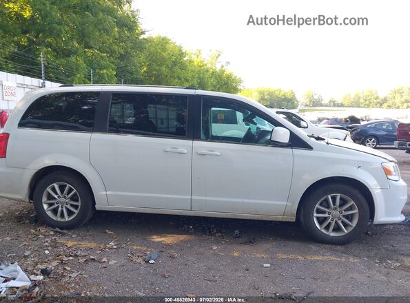 2C4RDGCG1JR325728 2018 DODGE GRAND CARAVAN White Widok wnętrza z tyłu
