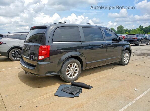 2C4RDGCG1KR770360 2019 DODGE GRAND Черный Задняя правая четверть