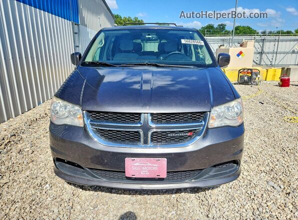 2C4RDGCG2GR151886 2016 DODGE GRAND Charcoal Вид спереду