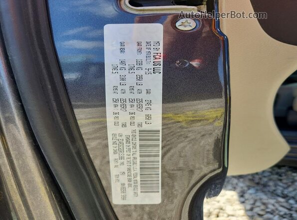 2C4RDGCG2GR151886 2016 DODGE GRAND Charcoal Вид наклейки з VIN-кодом