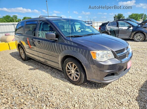 2C4RDGCG2GR151886 2016 DODGE GRAND Charcoal Передня права чверть