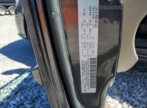 2C4RDGCG2GR180286 2016 DODGE GRAND Gray Սալոնի 360 աստիճան տեսք