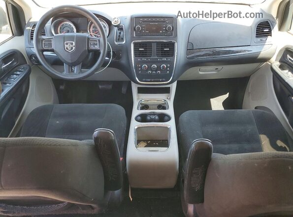 2C4RDGCG2GR180286 2016 DODGE GRAND Gray Առջևի վահանակի տեսք