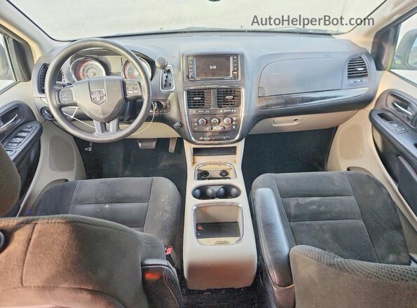 2C4RDGCG2GR234783 2016 DODGE GRAND Gray Вид панелі приладів