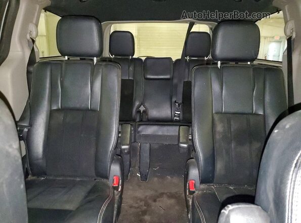 2C4RDGCG2GR279206 2016 DODGE GRAND Gray Հետևի նստատեղերի տեսք