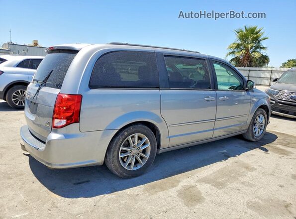 2C4RDGCG2GR328727 2016 DODGE GRAND Silver Tył prawy