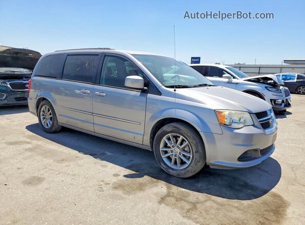 2C4RDGCG2GR328727 2016 DODGE GRAND Silver Przód prawy