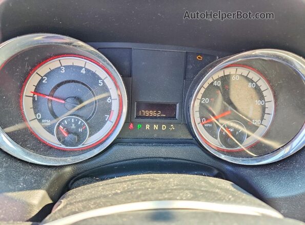 2C4RDGCG2GR363977 2016 DODGE GRAND Gray Instrument cluster view