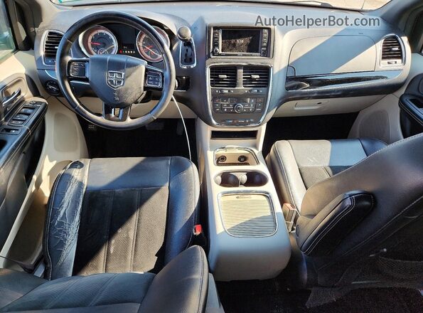 2C4RDGCG2GR363977 2016 DODGE GRAND Gray Dashboard view