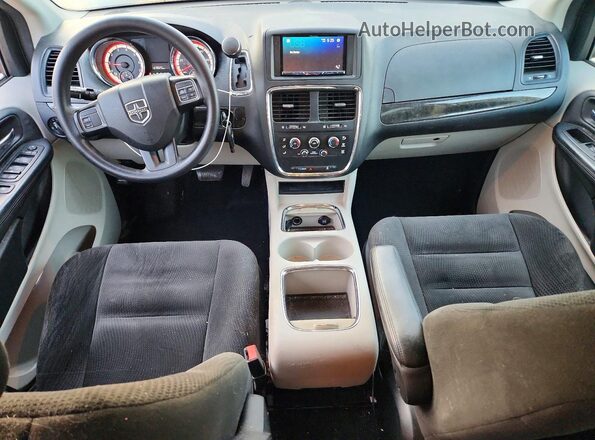 2C4RDGCG2GR401613 2016 DODGE GRAND White Dashboard view