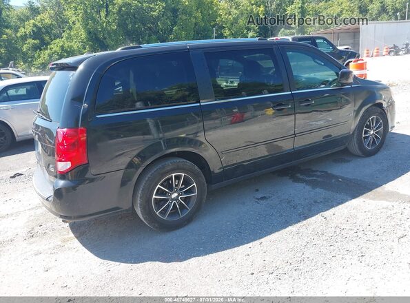 2C4RDGCG2HR547172 2017 DODGE GRAND CARAVAN Black Trasero derecho