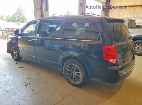 2C4RDGCG2HR629869 2017 DODGE GRAND Black Rear left