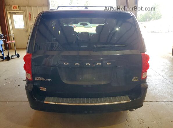 2C4RDGCG2HR629869 2017 DODGE GRAND Black Rear view