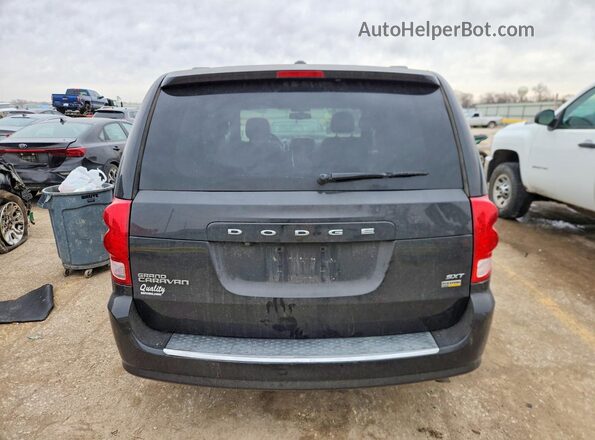 2C4RDGCG2HR678196 2017 DODGE GRAND Black Rear view