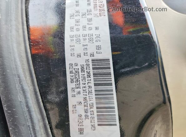 2C4RDGCG2HR678196 2017 DODGE GRAND Black VIN sticker view
