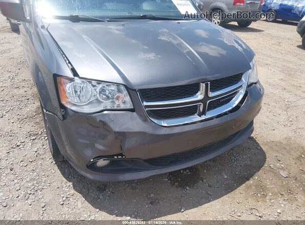 2C4RDGCG2HR694446 2017 DODGE GRAND CARAVAN Серый Вид спереди