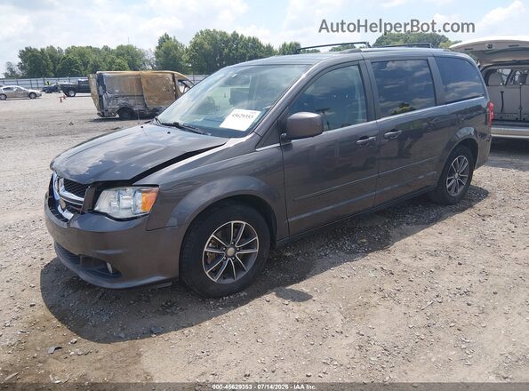 2C4RDGCG2HR694446 2017 DODGE GRAND CARAVAN Серый Передняя левая четверть