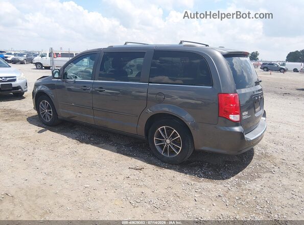 2C4RDGCG2HR694446 2017 DODGE GRAND CARAVAN Серый Задняя левая четверть
