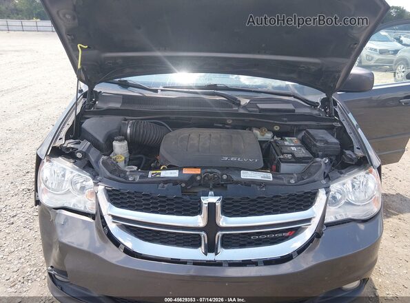 2C4RDGCG2HR694446 2017 DODGE GRAND CARAVAN Серый Вид сзади