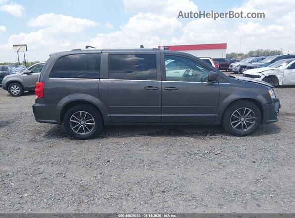 2C4RDGCG2HR694446 2017 DODGE GRAND CARAVAN Серый Вид задней части салона