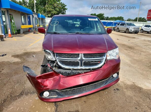 2C4RDGCG2HR724531 2017 DODGE GRAND Red Вид спереду