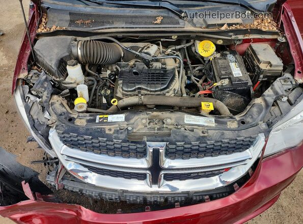2C4RDGCG2HR724531 2017 DODGE GRAND Red Вид підкапотного простору