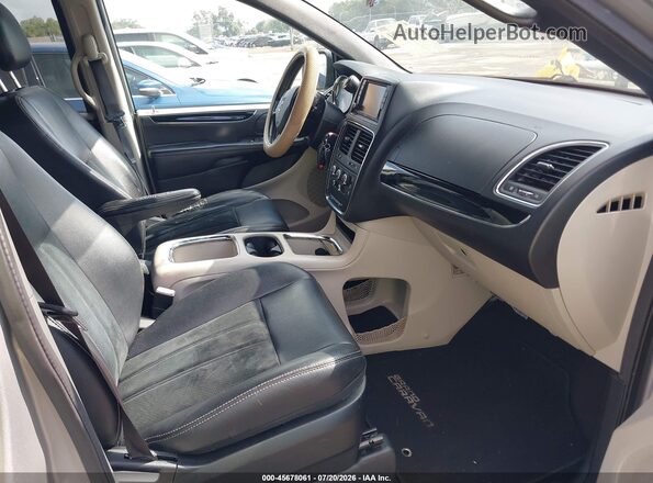 2C4RDGCG2HR758582 2017 DODGE GRAND CARAVAN Gray Սալոնի դիմացի տեսք