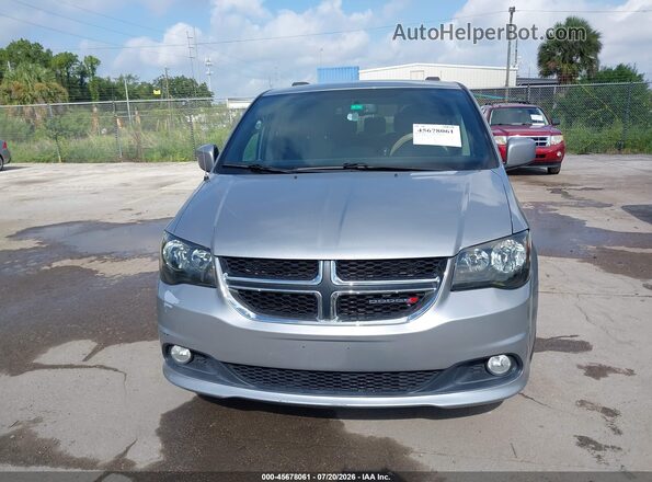 2C4RDGCG2HR758582 2017 DODGE GRAND CARAVAN Gray Դիմացի տեսք