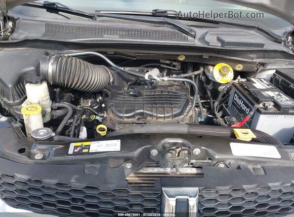 2C4RDGCG2HR758582 2017 DODGE GRAND CARAVAN Gray Հետևի տեսք