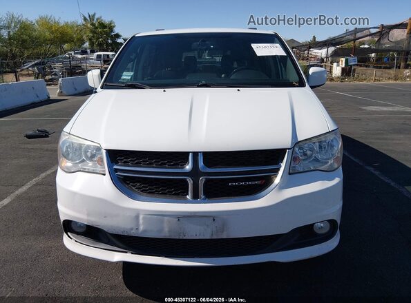 2C4RDGCG2HR807294 2017 DODGE GRAND CARAVAN White ხელსაწყოთა პანელის ხედი