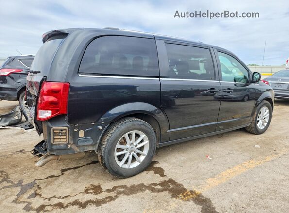 2C4RDGCG2JR208272 2018 DODGE GRAND Black Задня права чверть