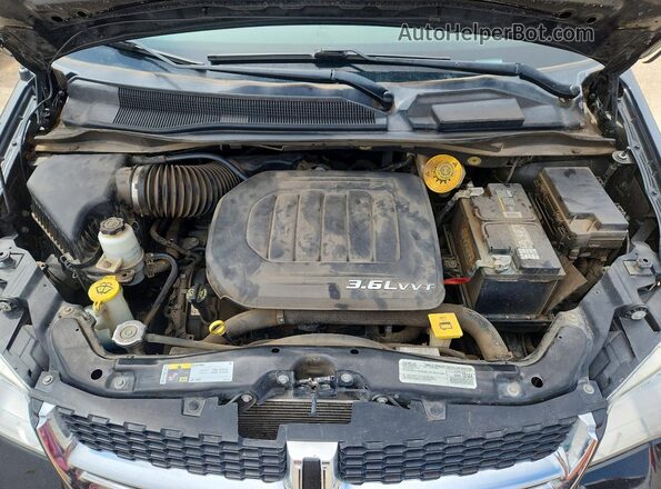 2C4RDGCG2JR208272 2018 DODGE GRAND Black Вид підкапотного простору