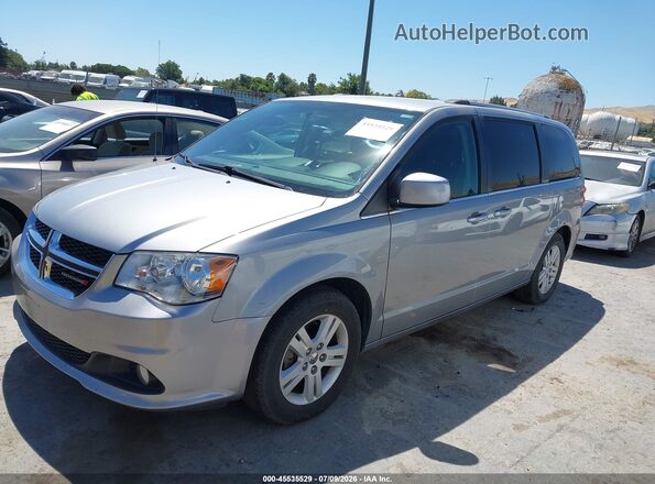 2C4RDGCG2JR241532 2018 DODGE GRAND CARAVAN Серебряный Передняя левая четверть