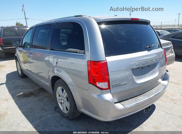2C4RDGCG2JR241532 2018 DODGE GRAND CARAVAN Серебряный Задняя левая четверть
