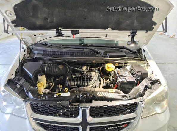 2C4RDGCG2JR302913 2018 DODGE GRAND White Вид підкапотного простору