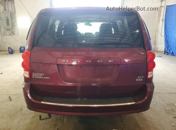 2C4RDGCG2JR328511 2018 DODGE GRAND Burgundy Vista trasera