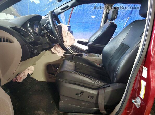 2C4RDGCG2JR328511 2018 DODGE GRAND Burgundy Vista interior delantera