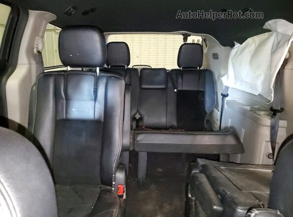 2C4RDGCG2JR342604 2018 DODGE GRAND Черный Вид задних сидений