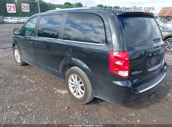 2C4RDGCG2KR519525 2019 DODGE GRAND CARAVAN Черный Задняя левая четверть