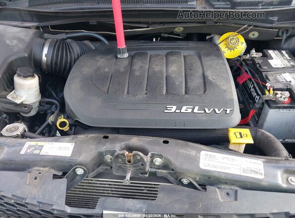 2C4RDGCG2KR519525 2019 DODGE GRAND CARAVAN Черный Вид сзади
