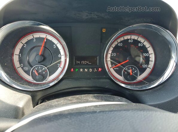 2C4RDGCG2KR679629 2019 DODGE GRAND CARAVAN Белый Вид щитка приборов