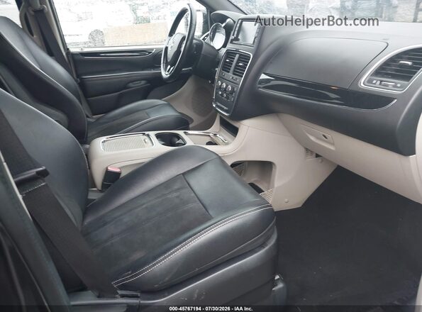 2C4RDGCG2KR763398 2019 DODGE GRAND CARAVAN Gray წინა სალონის ხედი